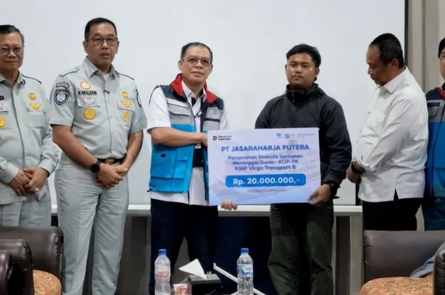 Jasaraharja Putera Salurkan Santunan, Ahli Waris Korban KM Virgo Transport 8 Terima Rp70 Juta per Jiwa