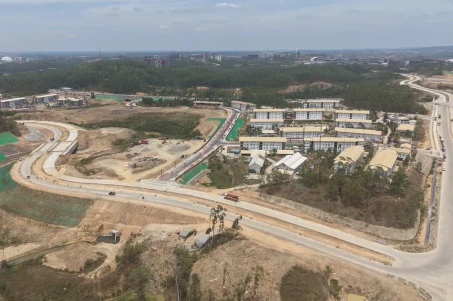 WIKA Percepat Pembangunan Jalan Kawasan Hankam dan Lingkar Sepaku IKN, Progres Capai 85,75 Persen