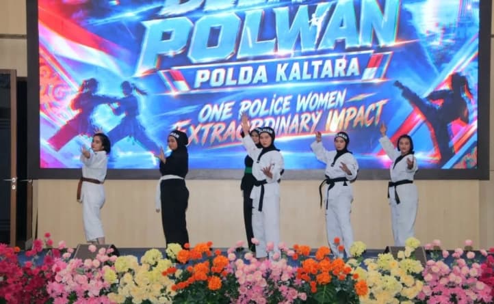 Di Balik Seragam, Polwan Kaltara Mengabdi sebagai Relawan Pengajar hingga Torehkan Prestasi Olahraga
