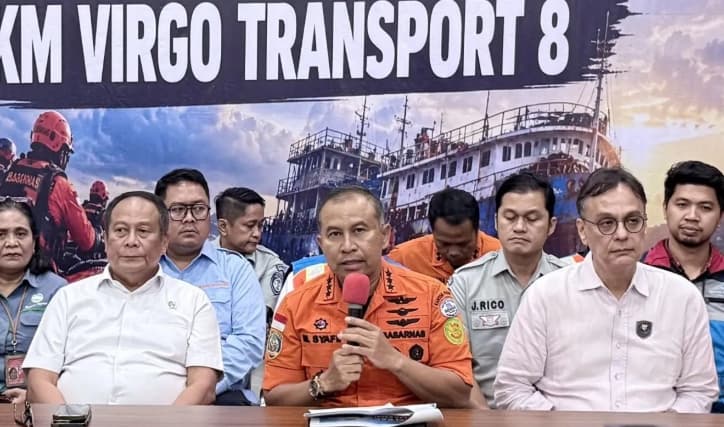 Basarnas Tegaskan Operasi SAR KM Virgo Transport 8 Sesuai Standar Internasional, 129 Korban Masih Dicari