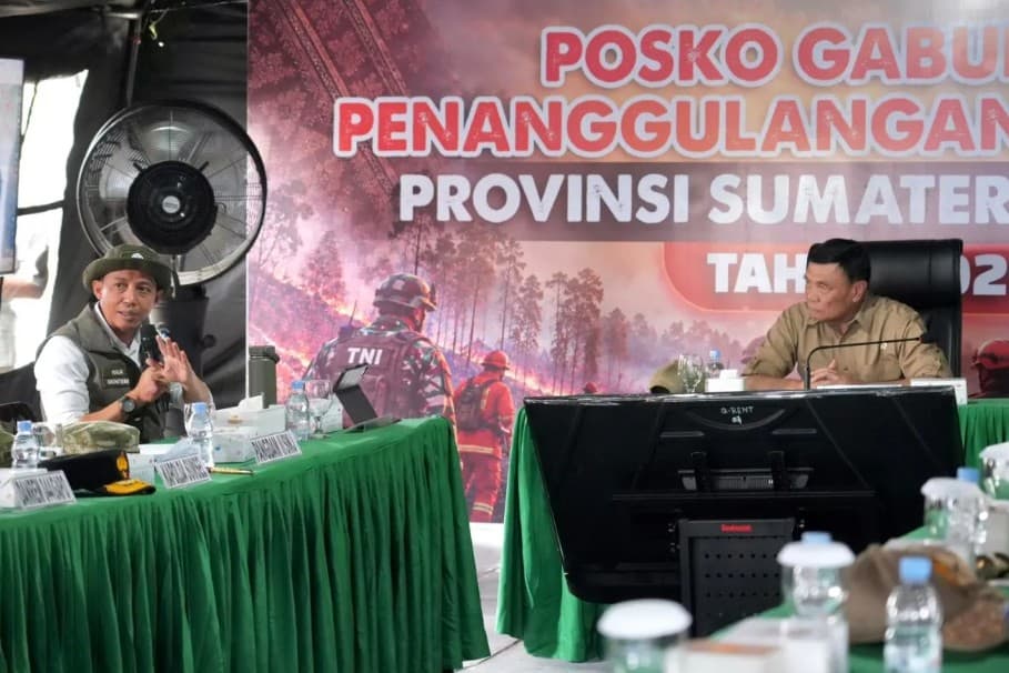 Titik Panas Karhutla Nasional Turun Tajam, Menhut Soroti 216 Hotspot Kepercayaan Tinggi di Sumatera Selatan