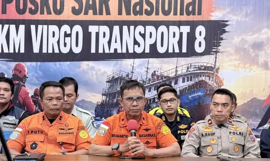 Basarnas Perpanjang Operasi SAR KM Virgo Transport 8, Sebanyak 126 Korban Masih Dicari