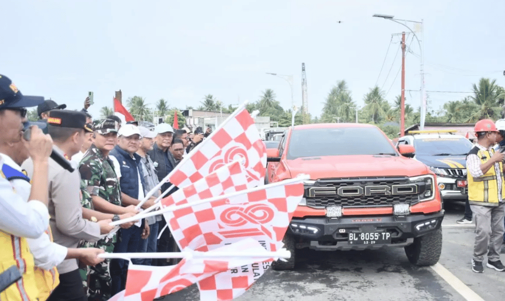 Jembatan Kutablang Bireuen Rampung dan Dibuka untuk Umum setelah Uji Coba Fungsional