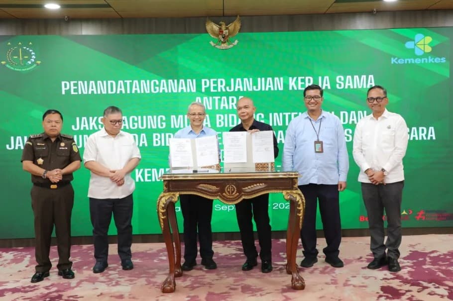 Kejagung Siap Kawal Program Prioritas Kemenkes, Dua Perjanjian Kerja Sama Resmi Ditandatangani