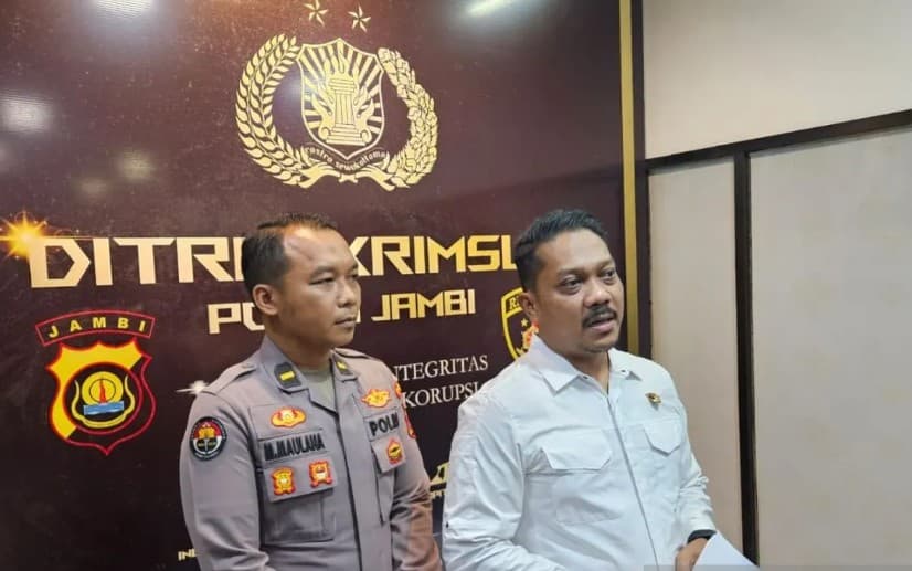 Polda Jambi Sidik Karhutla 55 Hektare di Areal PT REKI dan PT Samhutani