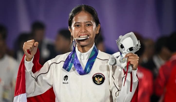 Sumaya Sumbang Perak Pertama Indonesia, CdM Todotua Apresiasi Perjuangannya di Asian Games 2026