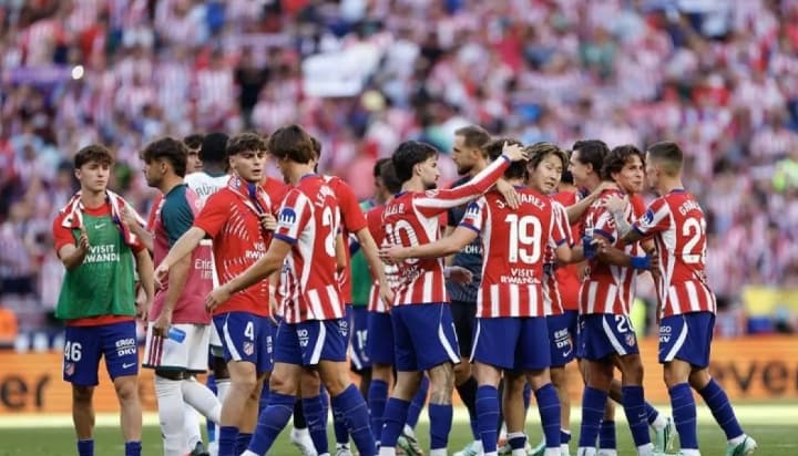 Atletico Madrid Menangi Derby usai Tekuk Real Madrid 2-1 yang Bermain dengan 10 Pemain