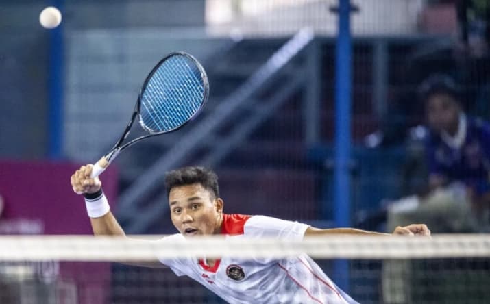 Falevi Awali Tunggal Putra Soft Tenis Asian Games 2026 dengan Libas Wakil Laos 4-0