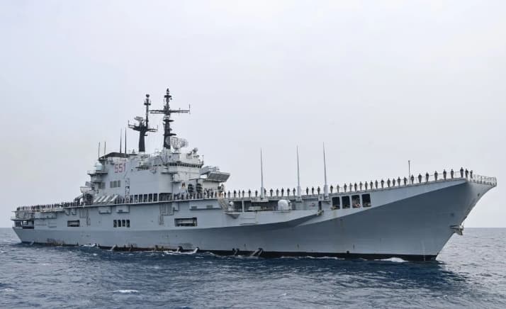 TNI AL Cat Ulang Giuseppe Garibaldi Sesuai Standar KRI Jelang Serah Terima dari Italia
