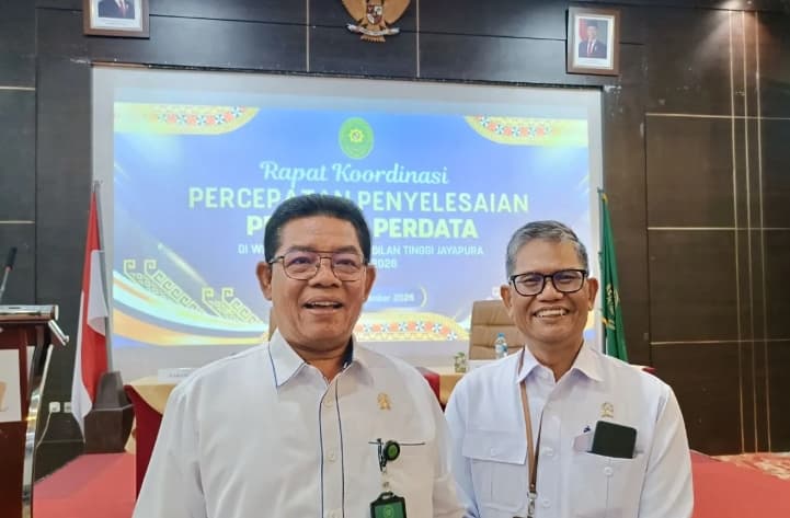 Perkara Perdata di Papua Masih Lewati Enam Bulan, PT Jayapura Evaluasi Penyelesaian Kasus