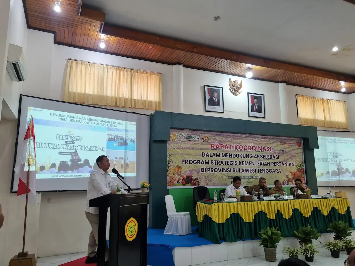 Wakil Gubernur Sultra Apresiasi dan Support Penuh Program Strategis Kementan Serta Penyuluh Pertanian