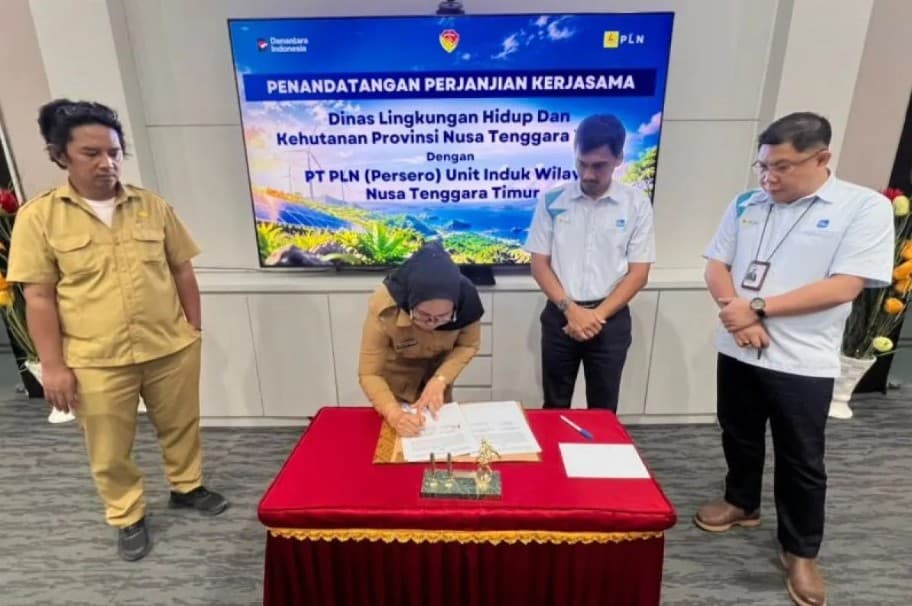 PLN dan DLHK NTT Percepat Pembangunan Jaringan Listrik di 17 Desa Pelosok