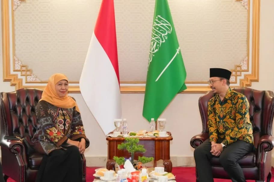 Khofifah Dorong Produk Unggulan Jawa Timur Tembus Rantai Pasok Haji dan Umrah di Arab Saudi