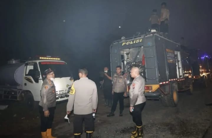 Karhutla Dekati RSJ Sambang Lihum, Sekitar 40 Pasien Dievakuasi ke Ruangan Aman