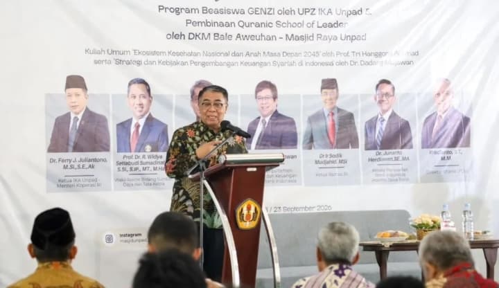Baznas RI dan Ika Unpad Memperkuat Pemberdayaan Ekonomi Mahasiswa Berbasis Masjid