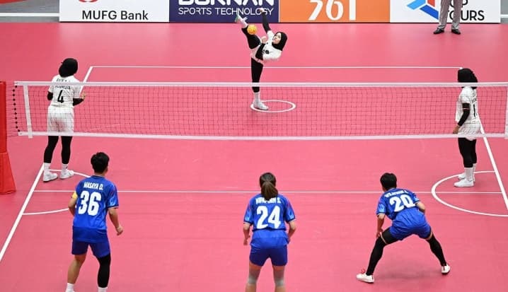 Indonesia Taklukkan Jepang 2-0 dan Raih Perunggu Sepak Takraw Beregu Putri Asian Games 2026