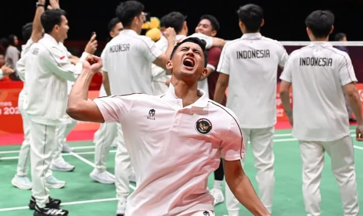 Emas Perdana Bulu Tangkis Indonesia Membakar Semangat Kontingen di Asian Games 2026