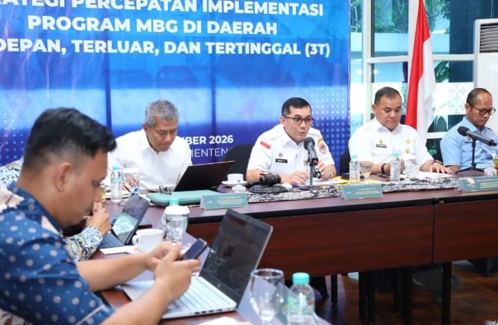 SPPG di Daerah Tertinggal Baru 10,78 Persen, BNPP Mempercepat Pelaksanaan Program MBG di Wilayah 3T