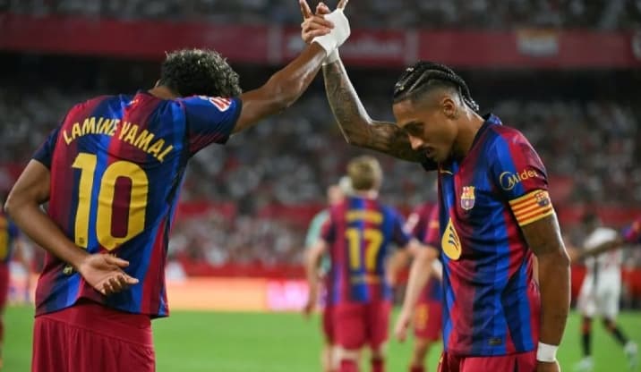 Barcelona Sudah Move On dari Julian Alvarez, Raphinha Malah Menjelma Jadi Mesin Gol