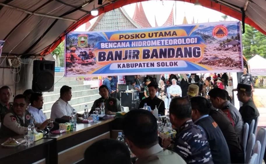 Gibran Minta Pemulihan Lahan Pertanian Solok Dipercepat agar Produksi Pangan Tak Terganggu