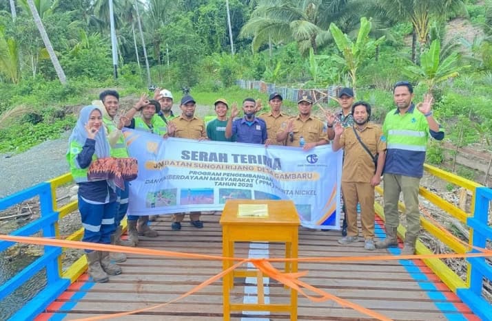 Empat Jembatan di Pulau Obi Membuka Akses Ekonomi dan Mempermudah Distribusi Hasil Bumi Warga
