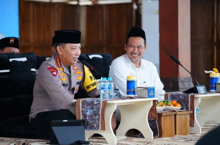 Kapolri Mohon Doa dan Bimbingan Ulama bagi Personel Polri yang Bertugas