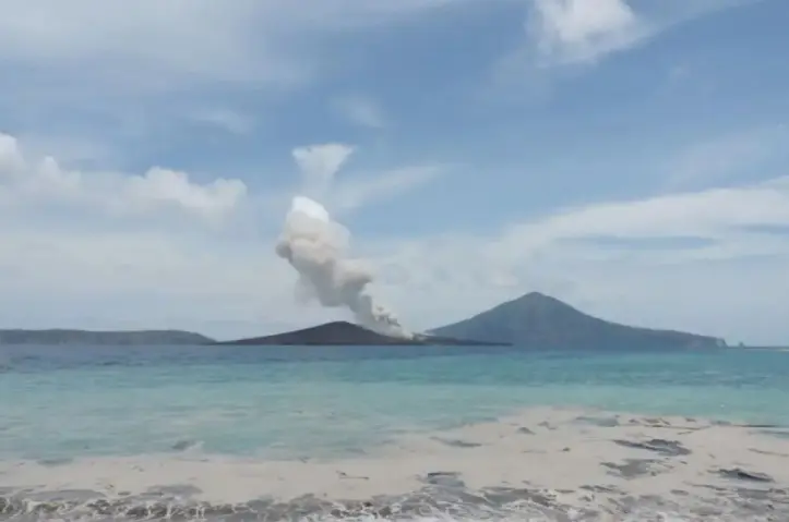 Anak Krakatau Terus Membesar, Luas Daratan Kini 341,5 Hektare Lampaui Kondisi Sebelum Longsor 2018