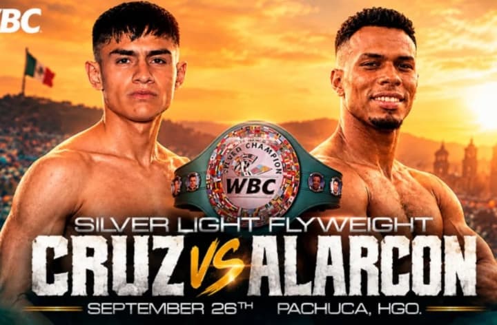 Aaron de la Cruz dan Pedro Alarcon Bentrok demi Rebut Sabuk WBC Silver di Meksiko