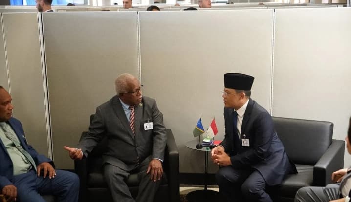 Indonesia dan Kepulauan Solomon Perkuat Kerja Sama Pembangunan hingga Perdagangan di Kawasan Pasifik
