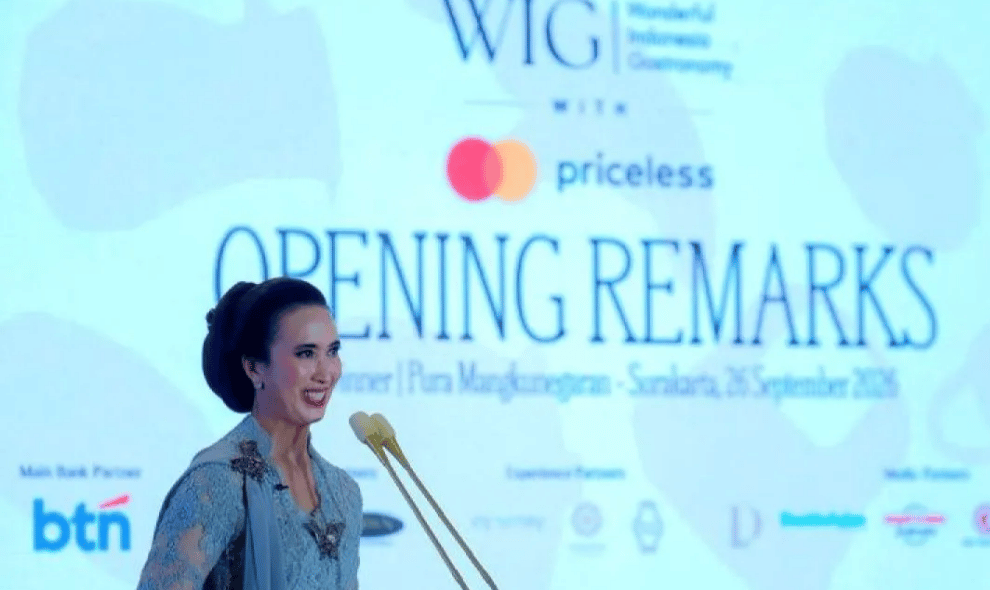 Menpar Buka WIG 2026 di Solo untuk Dorong Kuliner Indonesia Mendunia