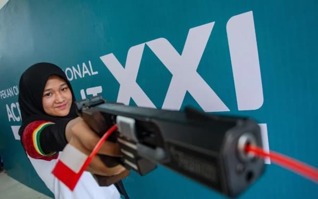 Indonesia Tempati Posisi Ke-12 Pistol 25 Meter Beregu Putri Asian Games 2026