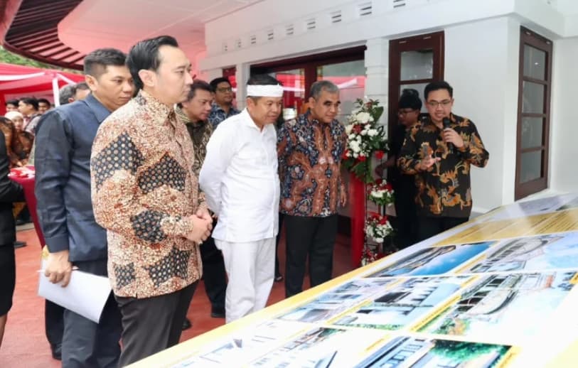 Ibas Dampingi Ahmad Muzani Resmikan Kembali Wisma MPR RI Bandung Usai Direhabilitasi