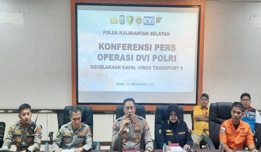 Tim DVI Identifikasi 16 Korban Kapal Virgo Transport 8, Total 41 Jenazah Diketahui Identitasnya
