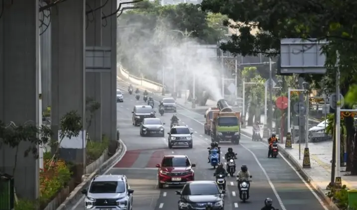 Kualitas Udara Jakarta Masuk Enam Terburuk Dunia pada Selasa Pagi