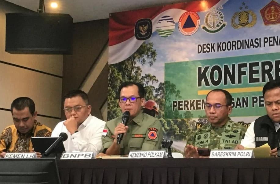 BNPB Catat 96,07 Hektare Karhutla Belum Padam di Enam Provinsi Prioritas hingga 28 September
