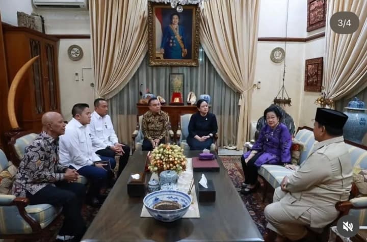 PDIP Tegaskan Tak Ada Pembicaraan Politik saat Prabowo Bertakziah ke Kediaman Megawati
