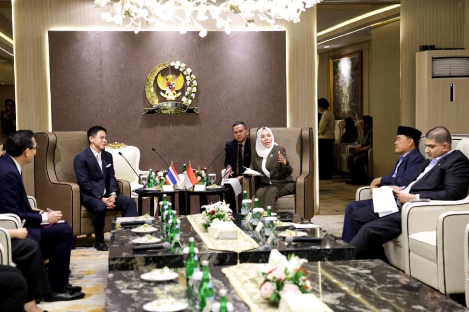 Diplomasi Parlemen Indonesia-Tailan Diperkuat, Kerja Sama Agrikultur dan Perdagangan Jadi Fokus