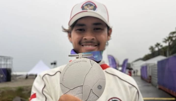 I Made Pajar Ariyana Raih Perak Asian Games 2026 setelah Bangkit dari Trauma Ombak