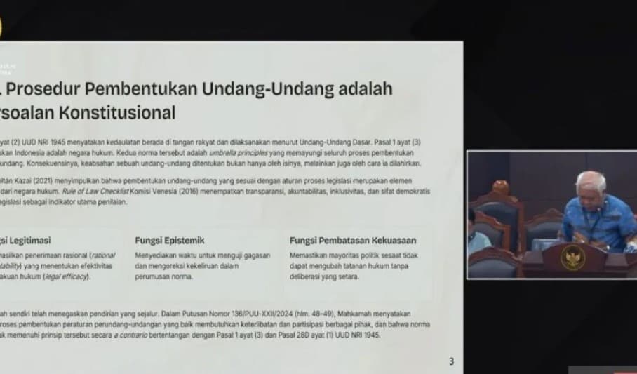 Ahli Pemohon Nilai Pembentukan UU Polri Cacat Formil, Soroti Harmonisasi dan Partisipasi Publik