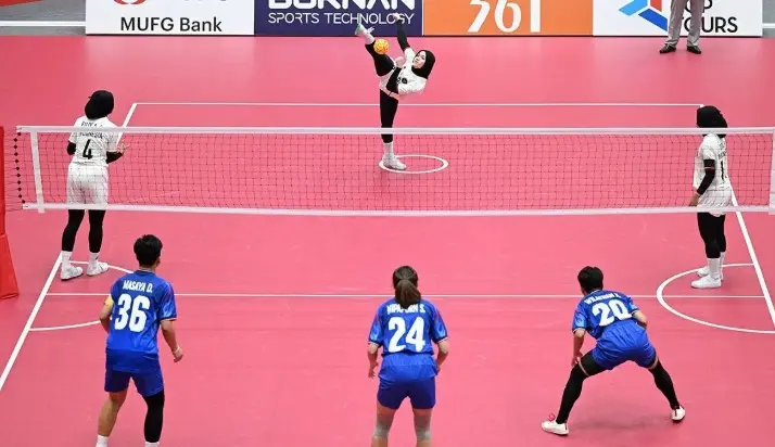 Tim Sepak Takraw Putri Indonesia Hajar Laos 2-0 pada Laga Perdana Asian Games 2026