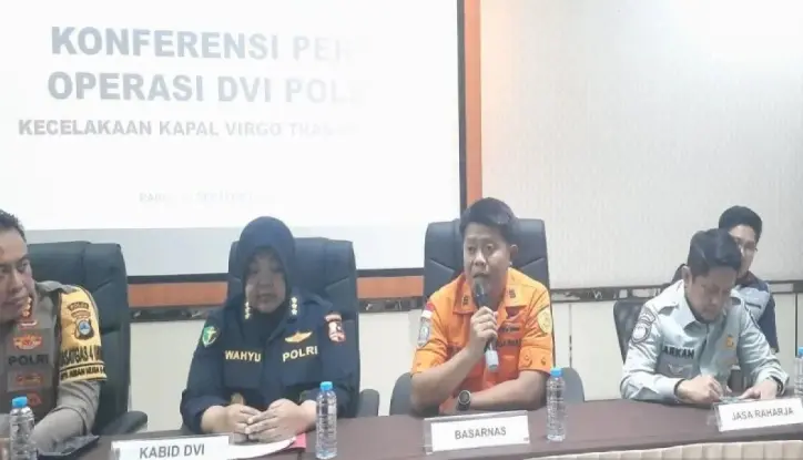 Basarnas Sebut Lorong Bangkai Kapal Virgo Tertutup, Penyelam Kesulitan Mencari Korban