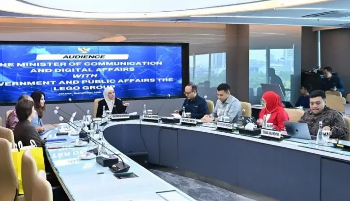 Menkomdigi Menekankan Keamanan Anak dalam Layanan Digital LEGO sejak Tahap Desain