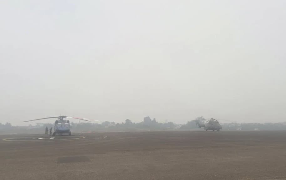 Kabut Asap Turunkan Jarak Pandang di Jambi, Enam Penerbangan Bandara Sultan Thaha Terlambat
