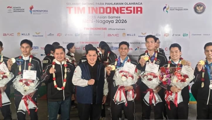 Menpora Erick Thohir Arahkan Fokus Atlet Indonesia ke Olimpiade Los Angeles 2028