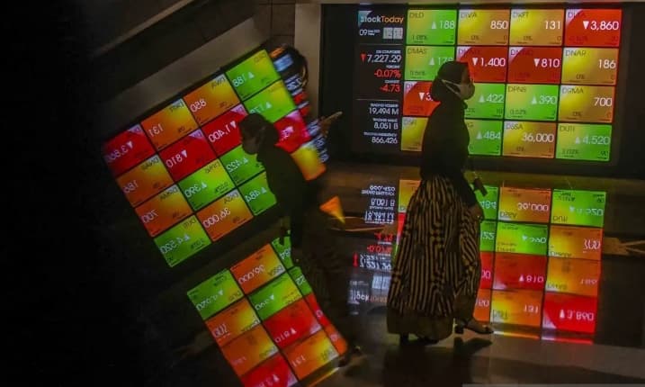 IHSG Dibuka Melemah 8,25 Poin, Indeks LQ45 Turun ke Level 599,09