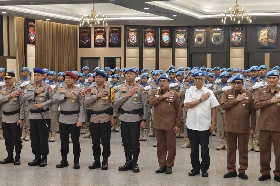 Polri Kirim 140 Personel Kontingen Garuda Bhayangkara untuk Misi Perdamaian PBB di Afrika Tengah