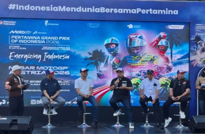 BMKG Prediksi MotoGP Mandalika 2026 Berlangsung dalam Cuaca Cerah Berawan, Peluang Hujan Kecil