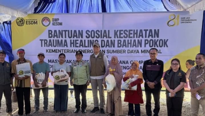Kementerian ESDM Salurkan 3.000 Paket Sembako dan Bantuan Pemulihan Trauma bagi Korban Gempa Nagekeo