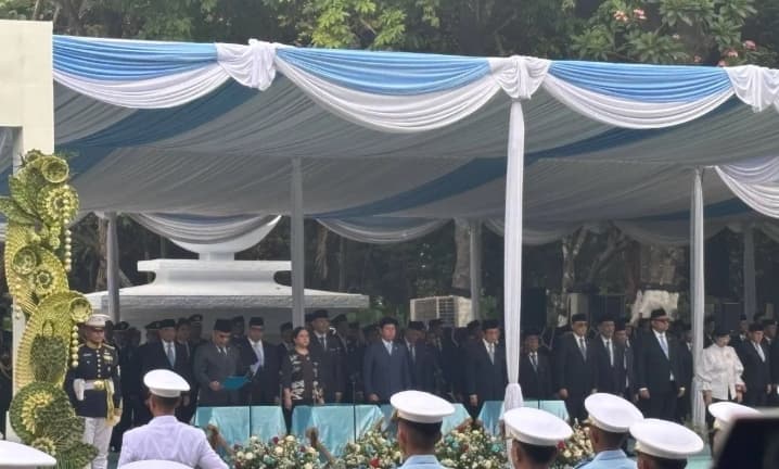 Puan Maharani Bacakan Ikrar Hari Kesaktian Pancasila di Lubang Buaya, Tegaskan Tekad Jaga NKRI
