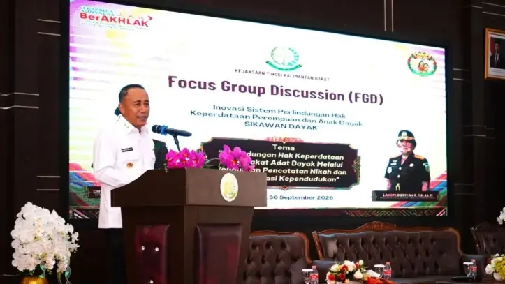 Pemprov Kalbar Perkuat Administrasi Kependudukan untuk Lindungi Hak Perempuan dan Anak Dayak